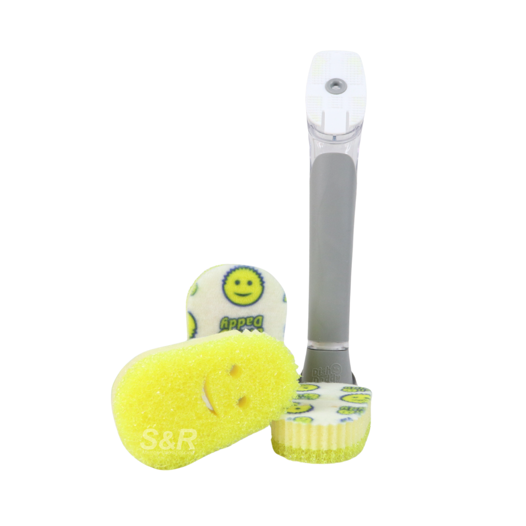 ScrubDaddy Soap Dishwashing Dishwand Combo Pack